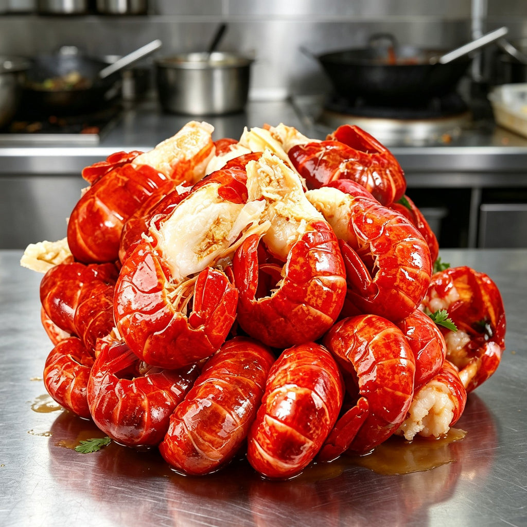 Boiled Crayfish, Sweet and Succulent