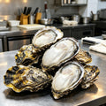 Plump Fresh Oysters, Shucked and Ready