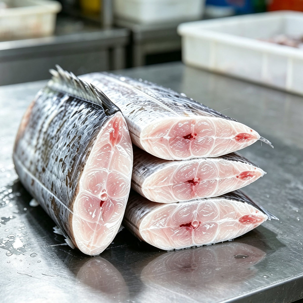 Silver Ribbonfish Steaks, Fresh and Tender
